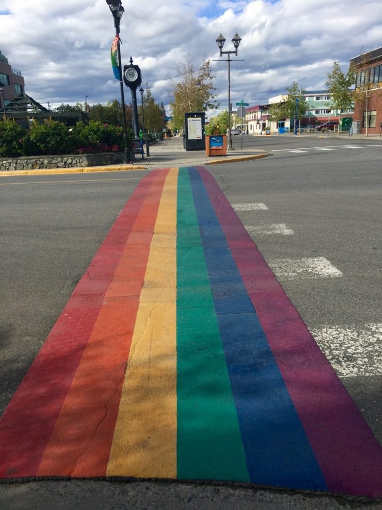 Whitehorse, main street; and Carcross